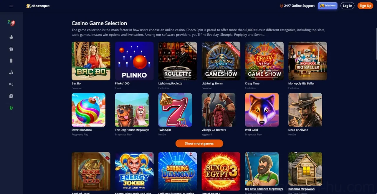 Chocospin Casino Casino